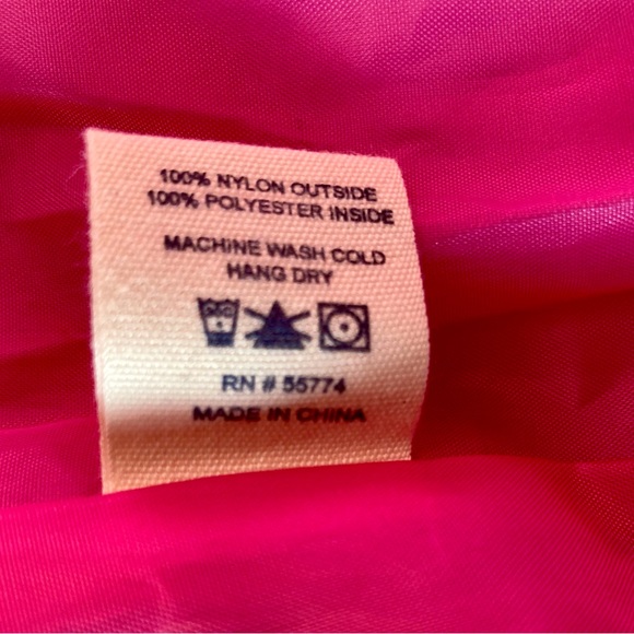 SIMPLY SOUTHERN Pink Elephant Patterned Thin Puffer Vest Sz.  S - Picture 12 of 15